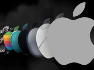 Apple Co. logo evolution