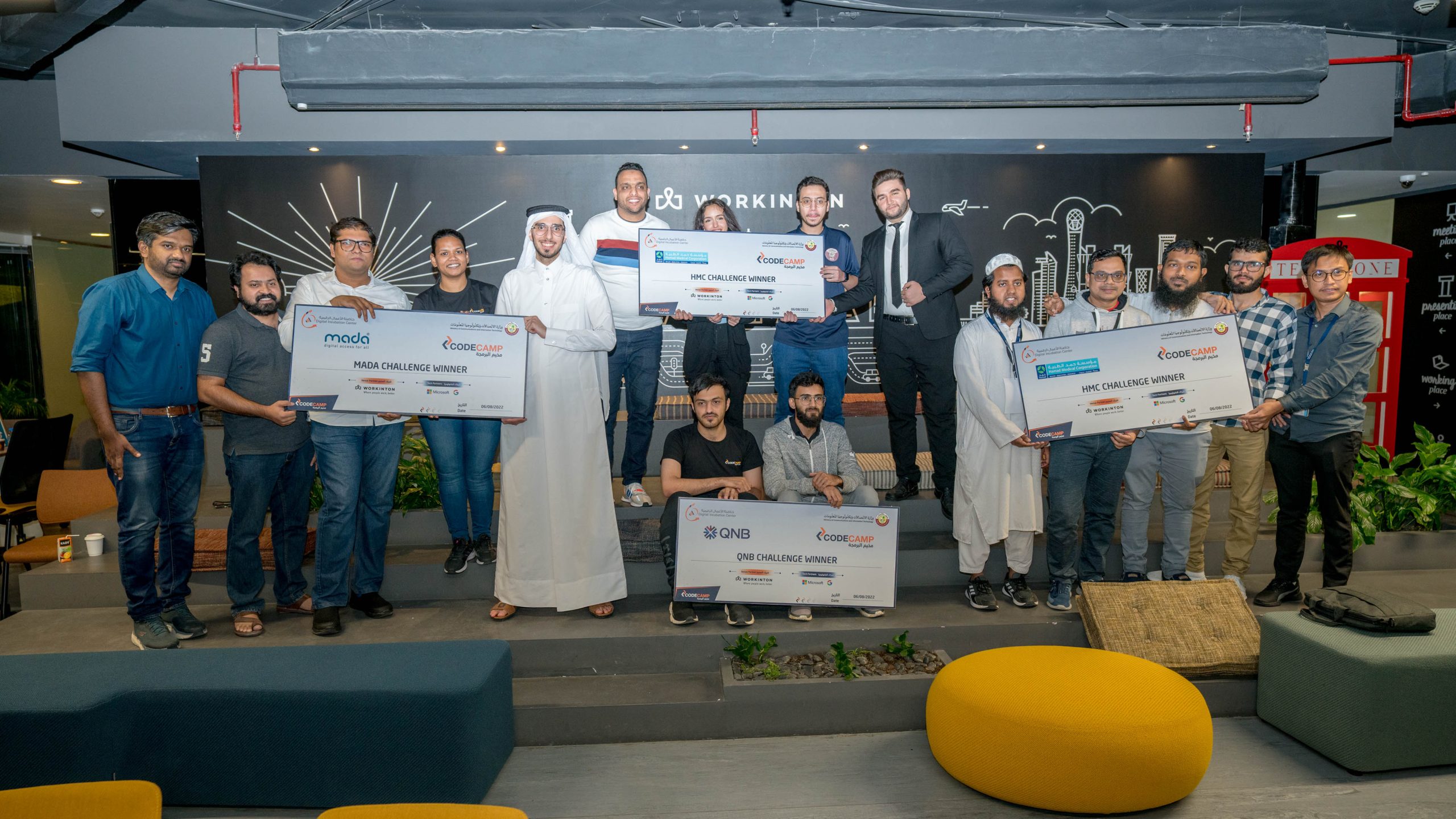 Winners of the Codecamp Hackathon