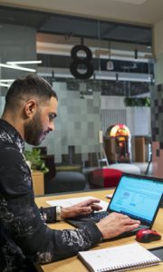 Person Working