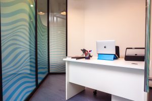 A small office in Alfardan Centre